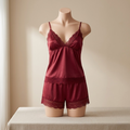 Women’s 2-Piece Soft Jersey Nighty Set – Comfortable & Breathable Sleepwear