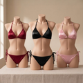 Women’s Premium Satin Silk Bra & Panty Set – Soft & Elegant