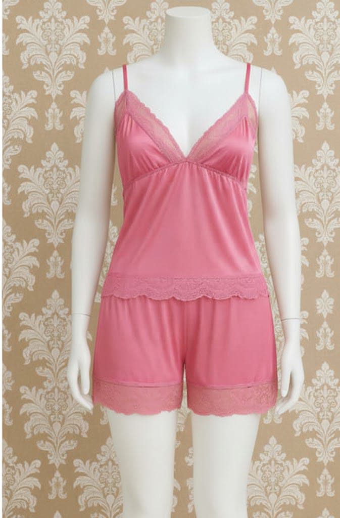 Women’s 2-Piece Soft Jersey Nighty Set – Comfortable & Breathable Sleepwear