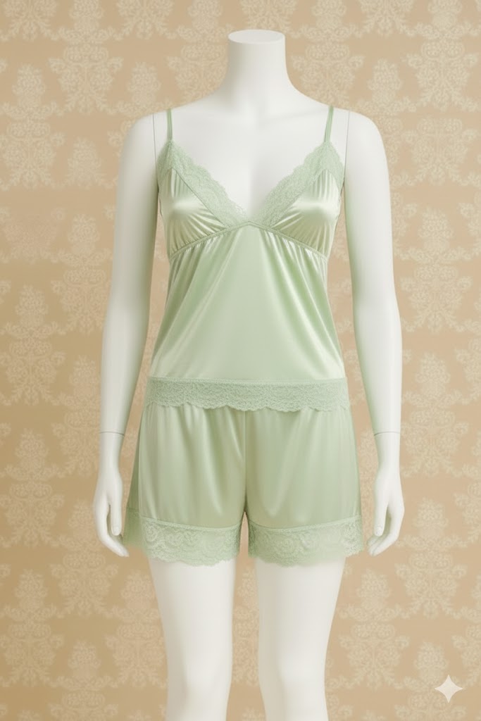 Women’s 2-Piece Soft Jersey Nighty Set – Comfortable & Breathable Sleepwear