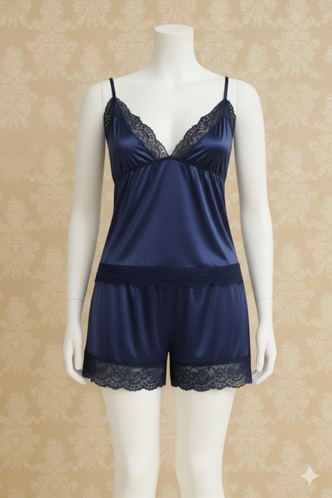 Women’s 2-Piece Soft Jersey Nighty Set – Comfortable & Breathable Sleepwear