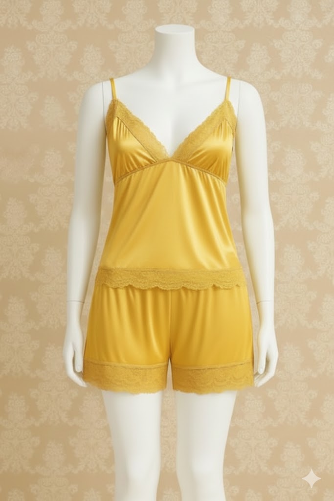 Women’s 2-Piece Soft Jersey Nighty Set – Comfortable & Breathable Sleepwear