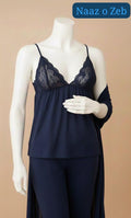Women’s Soft Jersey 3-Piece Nightwear Set | Comfortable Sleepwear