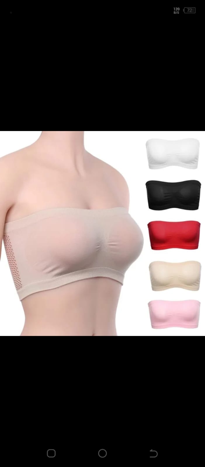 Pack of 3 Strapless Non-Padded Bras | Everyday Invisible Support