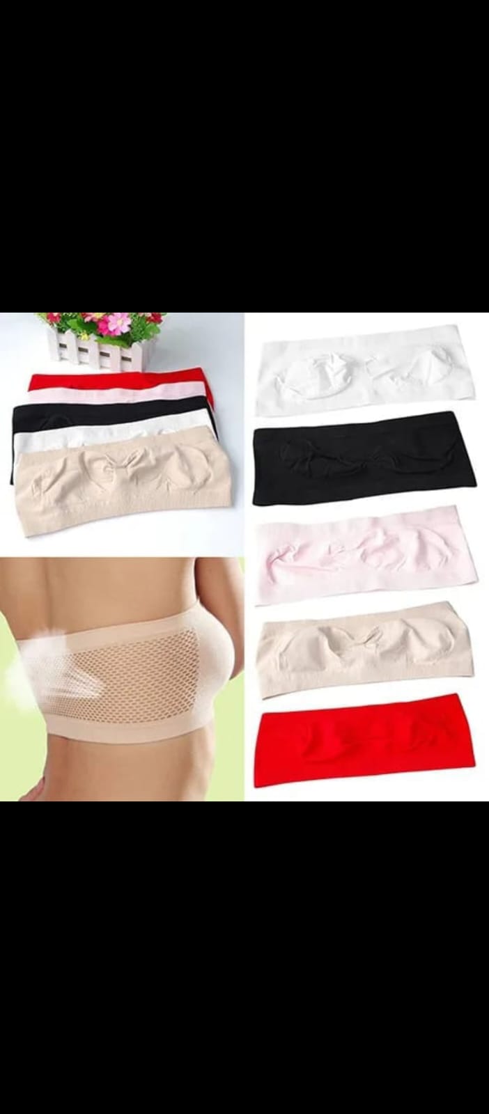 Pack of 3 Strapless Non-Padded Bras | Everyday Invisible Support